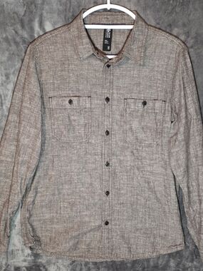 Mountain Hardwear Piney Creek Long-Sleeve button up utility shirt.